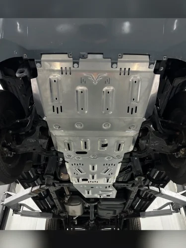 Защита Falcon радиатора, картера, РК, КПП для Oting Paladin, алюминий, 8 мм  brand: Falcon, width_mm_2: 150, dlina_mm: 950, ves_kg_1: 39, vysota_mm: 1220