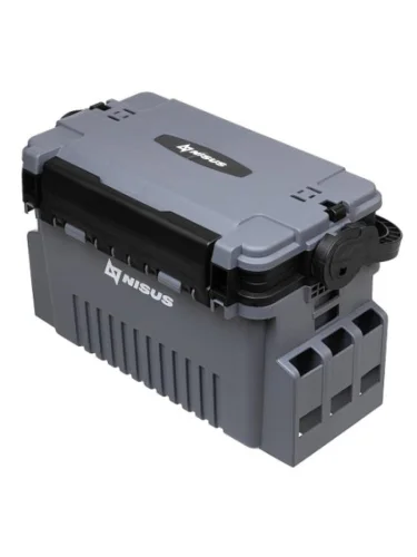 Ящик форелевый NISUS 42.5x27.5x28 см, серый  brand: HELIOS, width_mm_2: 290, dlina_mm: 450, ves_kg_1: 2.6, vysota_mm: 280