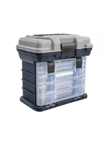 Ящик Premier Fishing для приманок 27х17.5х26.5 см, серый  brand: HELIOS, width_mm_2: 175, dlina_mm: 270, ves_kg_1: 1.48, vysota_mm: 265