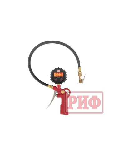 Пистолет для подкачки колес с электронным манометром РИФ от 0,3 до 7 атм.  brand: РИФ, width_mm_2: 40, dlina_mm: 160, ves_kg_1: 0.525, vysota_mm: 250