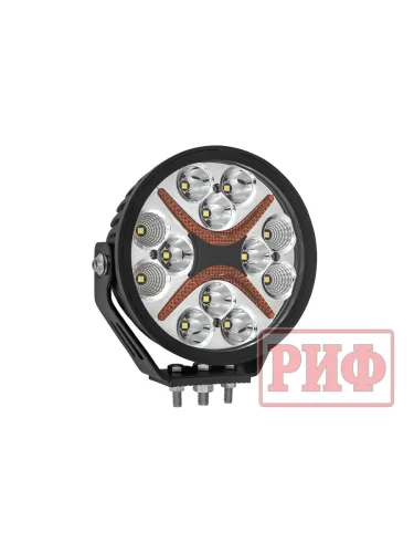 Светодиодная фара комбинированного света РИФ 140 мм 60W LED  brand: РИФ, tip_fary: Комбинированный свет, width_mm_2: 105, dlina_mm: 105, ves_kg_1: 1.3, form_faktor: Круг, primenyaemost: Универсальная, vysota_mm: 185, power_w: 60, moshchnost_vt: 60