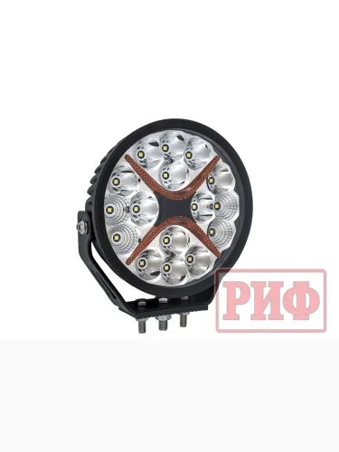 Светодиодная фара комбинированного света РИФ 178 мм 80W LED  brand: РИФ, tip_fary: Комбинированный свет, width_mm_2: 110, dlina_mm: 110, ves_kg_1: 1.9, form_faktor: Круг, primenyaemost: Универсальная, vysota_mm: 245, power_w: 80, moshchnost_vt: 80