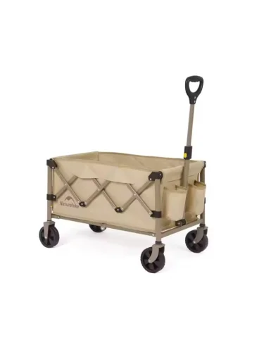 Тележка туристическая Naturehike Light 80х43х7094 см, 110 л, коричневая  brand: Naturehike, tsvet: Коричневый, maksimalnaya_nagruzka_kg: 100, width_mm_2: 340, dlina_mm: 190, ves_kg_1: 6, material: Сталь, vysota_mm: 440