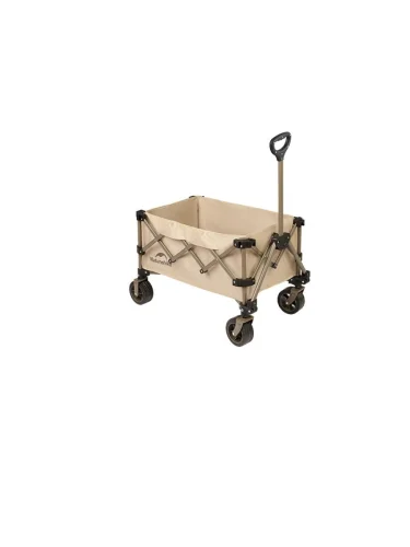 Тележка туристическая Naturehike Rubiks Cube 69,5х45х47,5 см, 80 л, бежевая  brand: Naturehike, tsvet: Бежевый, maksimalnaya_nagruzka_kg: 150, width_mm_2: 300, dlina_mm: 220, ves_kg_1: 6.35, material: Сталь, vysota_mm: 540