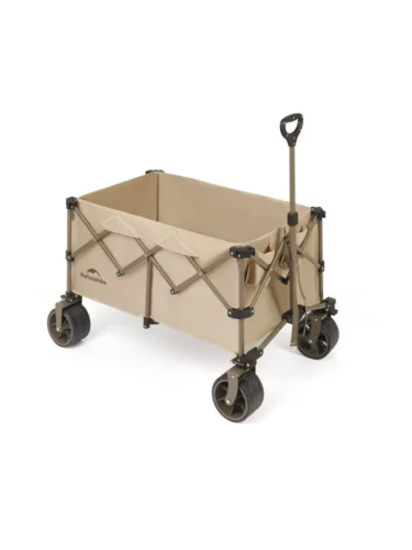 Тележка туристическая Naturehike Rubiks Cube 86,5х50х108.5 см, 150 л, бежевая  brand: Naturehike, tsvet: Бежевый, maksimalnaya_nagruzka_kg: 150, width_mm_2: 340, dlina_mm: 270, ves_kg_1: 10, material: Сталь, vysota_mm: 660