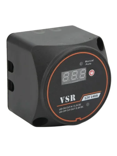 Реле развязки (защиты) АКБ 12В 140А с вольтметром  brand: РИФ