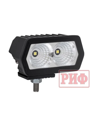 Светодиодная фара рабочего света РИФ 89 мм 20W LED  brand: РИФ, tip_fary: Рабочий свет, width_mm_2: 80, dlina_mm: 115, ves_kg_1: 0.35, form_faktor: Прямоугольник, vysota_mm: 115, power_w: 20, moshchnost_vt: 20