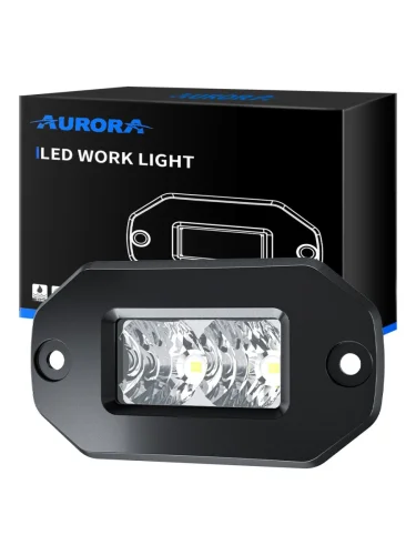 Светодиодные фары рабочего света AURORA 76x38 мм 20W LED (комплект 2 шт)  brand: AURORA, tip_fary: Рабочий свет, width_mm_2: 148, dlina_mm: 90, ves_kg_1: 0.5, form_faktor: Прямоугольник, primenyaemost: Универсальная, vysota_mm: 330, power_w: 20, moshchnost_vt: 20
