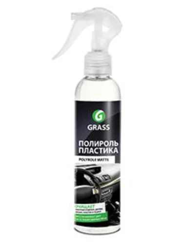 Полироль-очиститель пластика 250мл Виноград триггер Polyrole Matte GRASS