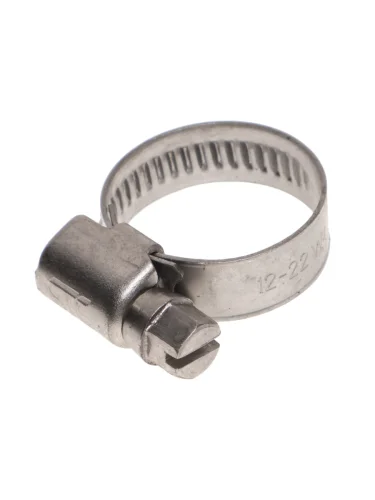 Хомут ленточный 012-022мм (9мм) червячный нержавеющая сталь W4 STARTEC