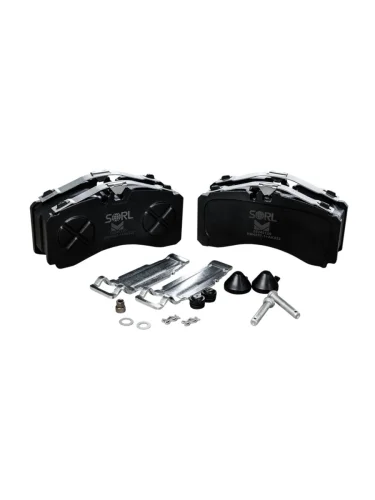 Колодки тормозные SCHMITZ дисковые (215x108.5x32) с ремкомплектом (4шт.) SORL