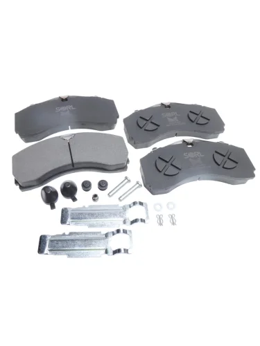 Колодки тормозные MERCEDES Actros MP3 (10-) передние (244.6х113.7х3035) (4шт.) SORL