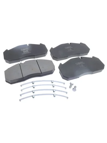 Колодки тормозные RENAULT MAN передниезадние (250х118х28мм) (4шт.) SORL