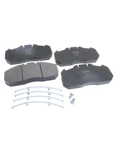 Колодки тормозные MAN TGA RENAULT Magnum передниезадние дисковые (250x118x30) (4шт.) SORL