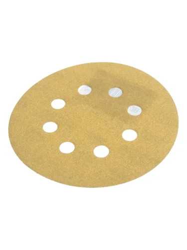 Круг шлифовальный на липучке D125 P220 8 отверстий ABRAFORM