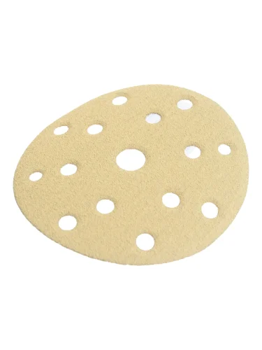 Круг шлифовальный на липучке D150 P80 15 отверстий ABRAFORM