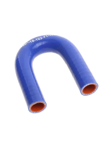 Патрубок U-образный силикон d=18 ФОРМАКС