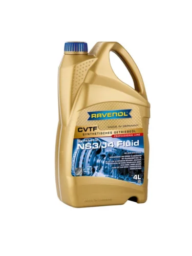 Масло трансмиссионное RAVENOL CVTF для вариаторов NS3J4 4л