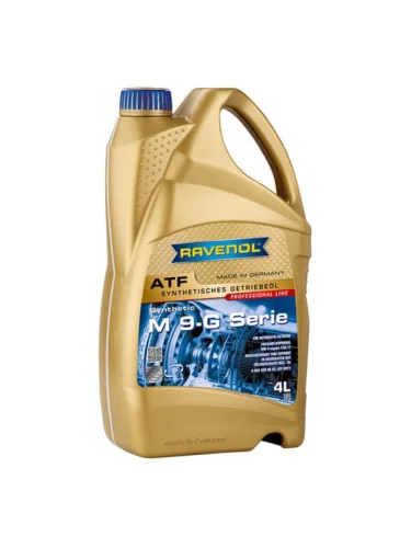 Масло трансмиссионное RAVENOL ATF M 9-G Serie синт.4л