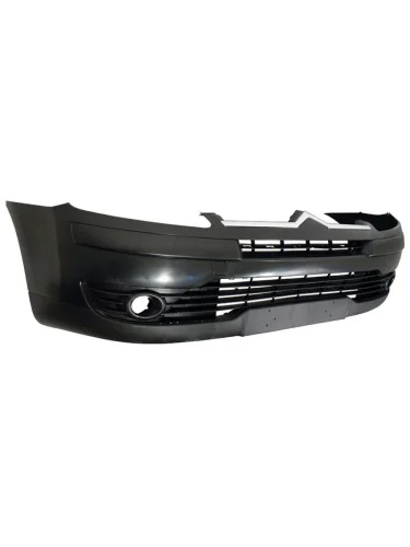 Бампер передний Citroen C4 04-08 (Под ПТФ С отверстием под крюк)