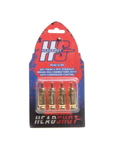 Разъем RCA 4шт. KICX