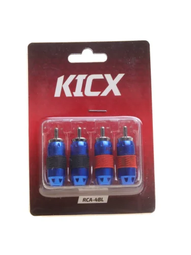 Разъем RCA 4шт. KICX