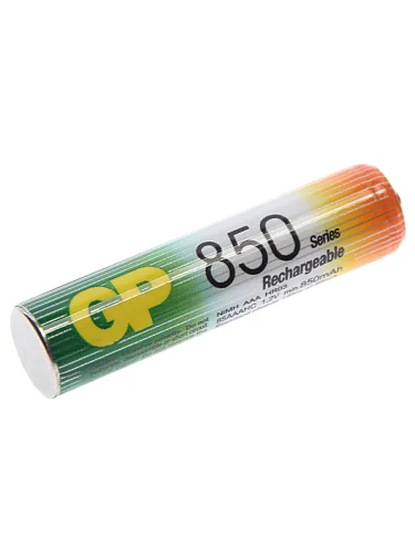 Батарейка AAA HR03 1.2V аккумулятор Ni-MH 850mAh блистер (цена за 1шт.) GP