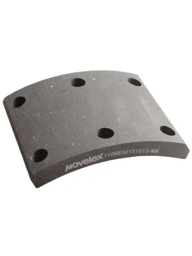 Накладка тормозной колодки JAC N120 передняя нижняя (1шт.) MOVELEX