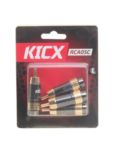 Разъем RCA 4шт. KICX