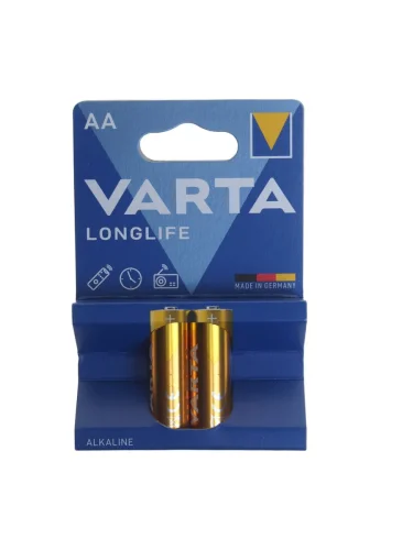 Батарейка AA LR6 1.5V блистер 2шт. Alkaline Longlife VARTA