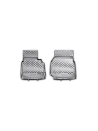 Коврики в салон LAND ROVER Defender 90 3D 2007- 2 шт. (полиуретан) Ленд Ровер Дефендер