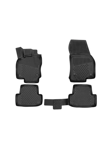 Коврики 3D в салон для SKODA Karoq  Scout 2020- внедорожник  4шт. (полиуретан)  Шкода Карок