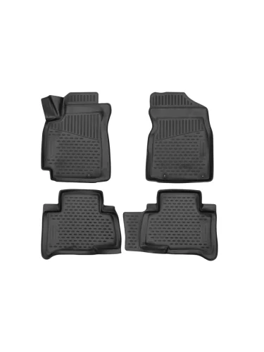 Коврики 3D в салон для GEELY Emgrand X7  2018-4шт. (полиуретан)  Джили Эмгранд x7