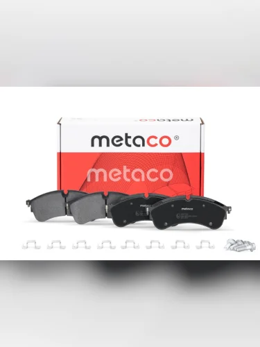 Колодки тормозные VW Crafter (16-) передние (4шт.) METACO