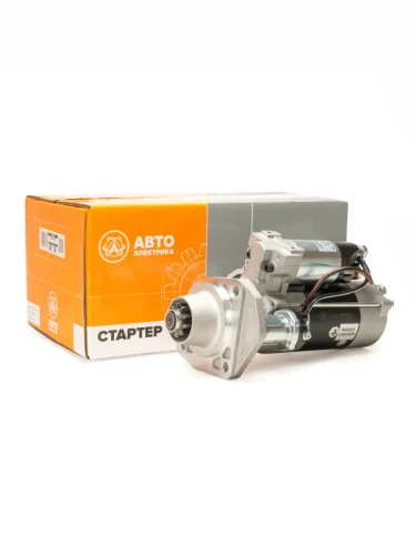 Стартер JAC дв.CUMMINS 24В z=10 6.0кВт AVTOELECTRICA