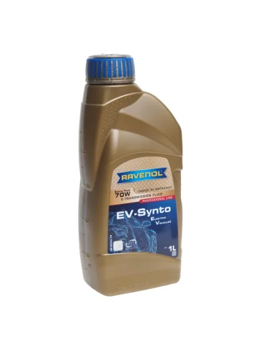Масло трансмиссионное для электромобилей RAVENOL EV-Synto Extra Fluid 70W E-TF 1л