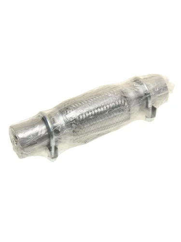 Гофра глушителя 45x150х250 с трубами в 3-ой оплетке innerbraid c хомутами TRANSMASTER
