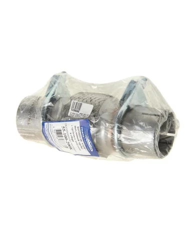 Гофра глушителя 55x100х200 с трубами в 3-ой оплетке innerbraid c хомутами TRANSMASTER