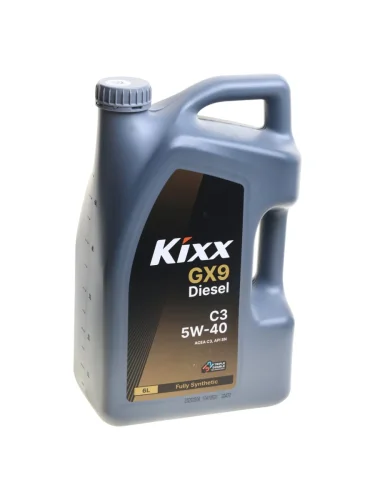 Масло моторное KIXX GX9 Diesel C3 5W40 синт.6л