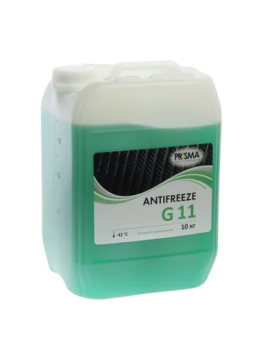 Антифриз зеленый -42C 10л G11 PRISMA
