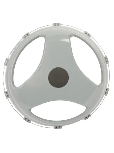 Колпак колеса R-22.5 переднего пластик (серый) Лучи ТТ