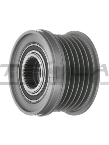 Шкив VW Golf (04-14) AUDI A3 (08-13) SEAT Leon (06-13) SKODA Octavia (09-13) генератора TESLA TECHNI