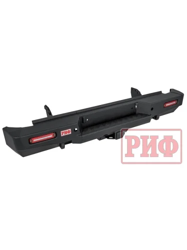 Бампер РИФ силовой задний Great Wall Poer с квадратом под фаркоп и фонарями<br> с brand: РИФ ves kg 1: 20