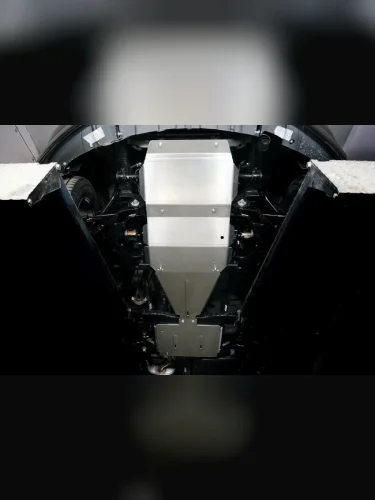 Купить Защиты комплект (алюминий) 4мм (картер  кпп  рк) Алюминиевые защиты картера  Haval  H5 2020-