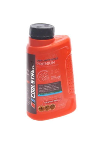 Антифриз оранжевый -40C 1.1кг1л Premium COOL STREAM