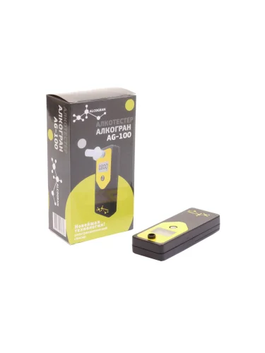 Алкотестер электрохимический до 1.00 промилле LCD дисплей АЛКОГРАН
