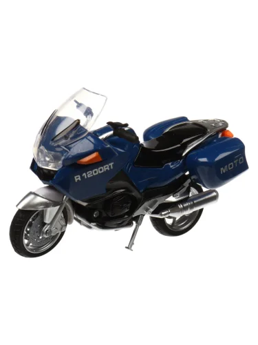 Модель мотоцикла ТУРИСТБАЙК металлическая (свет звук) ТЕХНОПАРК