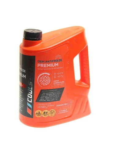 Антифриз оранжевый -40C 5.3кг5л Premium COOL STREAM