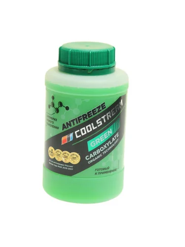 Антифриз зеленый -40C 0.9кг Green COOL STREAM