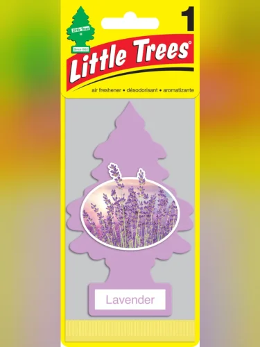 Ароматизатор подвесной пластина (лаванда) Елочка CAR FRESHNER